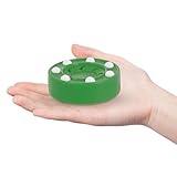 Healvian Rollhockey Trainingspuck Grün 75cm Elastischer Profi Hockeyball für Inlinehockey und Training für Jungen und Mädchen