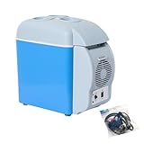 Cool Box – Fahrbahn für Auto | Isolierte Eisbox | Elektrisch isoliert für Reisen | 7,5 Liter Kühlgerät Isolierung für Auto | Reisecontainer Ins