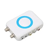 HF-Modulator Cinch-Koaxial-zu-HF-Konverter VHF-Demodulator-Adapter, ANT-Eingang, AV-zu-HF-Koaxialkabel Agiler Modulator TV-Schalter Composite-Video zu Analogem NTSC-Koaxialkabel