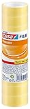 tesafilm standard - Transparentes Multifunktions-Klebeband für Heim- Schul- und Büroanwendungen - 10 m x 15 mm - 10er Pack