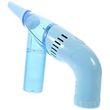 ULTECHNOVO Elektrischer Perlensauger Kabellos Leicht Handstaubsauger mit Flexiblem Schlauch für Schreibtisch Büro Auto und Zuhause Tragbarer Mini Desktop Cleaner ohne Akku Vielseitiges