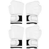 BESTonZON 2 Paar Kinder-Boxhandschuhe-Set, Sparring-Trainingshandschuhe für Kinder, leichte Schaumstoffpolsterung für Kickboxen, Boxsack und Taekwondo-Training