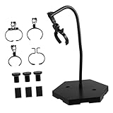 FRCOLOR Flexibler Puppenständer Actionfigur Halterung mit Schlangenartigem Biegeschlauch und Verbindbarer Basis für Vielfältige Display Posen und Platzsparende Aufbewahrung zu Hause