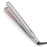 BaByliss Cosmos Glätteisen – NEU 2025, Keramik-Gleittechnologie, 3 Temperatureinstellungen 180–235°C, Weltweite Nutzung, Silber, ST260E