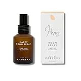 Made by Coopers Happy Atmosphere Mist - Handgefertigtes Raum- und Stoffspray mit ätherischer Ölmischung, erhebender Lufterfrischer für die Entspannung zu Hause, 60 ml