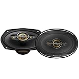 PIONEER TS-A6991F 6 x 9 5-Weg-Koaxial-Lautsprecher Set mit 2 Lautsprechern (je 700W max., 120W Sinus), kraftvoller Klang, hoher Wirkungsgrad, 86mm Einbautiefe, 153 x 222mm Einbauausschn., mit Gitter