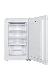 Respekta Einbaugefrierschrank 88 cm GS88-11/77 L Fassungsvermögen/Wechselbarer Türanschlag / 4 Gefrierfachschubladen / 14120000000111 / Max. 39 dB/in weiß