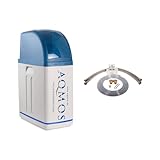 Aqmos R2D2-32 Wasserenthärtungsanlage mit Anschlussset 1' | Wasserenthärter für Haushalte bis zu 3 Personen | Entkalkungsanlage, Antikalkanlage für weiches Wasser