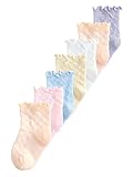 NEXT Pastellfarbene Babysocken mit Rüschen, 7er-Pack Mehrfach 3 Monate