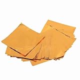 Kikumi 100 Stück/Los Süßigkeiten Süßigkeiten Schokolade Lolly Folienverpackungen Süßigkeiten 3 X 3 Mehrfarbig (Gold)