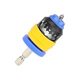 demaxiyad Bohrerhalter – verstellbarer Bithalter mit 7 Ebenen für Tiefenkontrolle, magnetischer Positionierungsadapter mit Sechskantschaft zum Bohren von Bauarbeiten