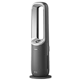 Philips Air Performer 3-in-1: Luftreiniger, Heiz- und Kühlgebläse - Reinigt 70 m², Entfernt 99,97% der Allergene und Schadstoffe. HEPA-Filter, Intelligente Sensoren, Alexa, App. (AMF870/15)
