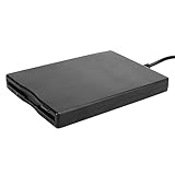 Goshyda USB-Diskettenlaufwerk, Tragbares Externes 3,5-Zoll-USB-Diskettenlaufwerk Kartenleser Computerzubehör Extern Abnehmbar