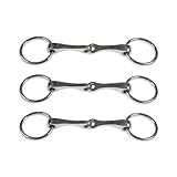Hobby Horse Gebiss kaufen: 3er-Set einfach gebrochene Wassertrensen (SILBER)