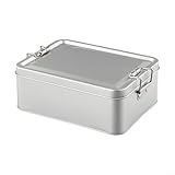 Jonikuper Elegante Metalldosen Leckereien, Vorratsdosen, Keksdosen, Teedosen, rechteckige Vorratsdosen, für Kekse und Tee Design(M)