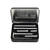 6 Stück Billard-Queue-Gewichts-Schrauben für Mezz Queue, inklusive Metallbox und Werkzeug