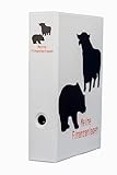 Motiv Ordner A4 – Stabiler PVC-Ordner mit 2-Ring-Mechanik, Made in Germany, langlebiger Sammelordner für Dokumente und Unterlagen, kein Import