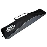 Rawstyle Snowboard Tasche, Boardbag, Snowboardbag, 170cm, XXL (schwarz-grau)