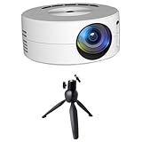 FUWIND Mini-Projektor, LED, Heim-Media-Player, Audio, Tragbare Projektoren mit Projektorständer, USB-Projektion, Gleicher Bildschirm, Einfache Installation, Einfach zu Bedienen – A