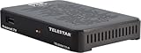 TELESTAR TELEMINI T2 IR – DVB-T2 & DVB-C Receiver (Kombo-Receiver für DVB-T2 & Kabelempfang, versteckte Installation möglich, inkl. 3 Monate freenet TV)