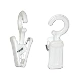 Gardinenrollen Gardinenröllchen Gardinenhaken (20 Vorhang Clips)