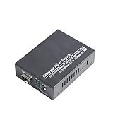 XEUVYMWT Gigabit SFP Medienkonverter 1 SFP zu 4 RJ45 Transceiver 10/100/1000M Glasfaser-Switch(1PCS)