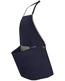 GARDENA Gartenschürze aus 100% Baumwolle I wasserabweisende Gärtnerschürze für Damen & Herren I verstellbar & mit mehreren Taschen I mit Sammelsack-Funktion I auch als Grillschürze & Kochschürze ideal