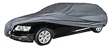 Walser Premium Autoplane All Weather Plus, Auto-Abdeckplane PVC-beschichtet, UV-beständige Autogarage, Kombi-Vollgarage wasserdicht Kombi, XL grau