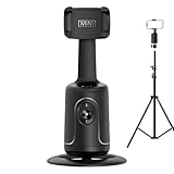 Face Tracking Tripod für Telefon - Smart Auto Telefonaufzeichnungshalter | Tabletop Stand für Hochzeiten, Spiele, Büros, Sportreise- und Kochvideos für Urlaubsbett, 3,74x3,74 Zoll