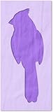 Stencil Stop Blue Jay Silhouetten-Schablone, wiederverwendbar, für DIY-Projekte, Malen, Zeichnen, Basteln, 14 mm Mylar-Kunststoff (17,1 x 45,7 cm)