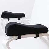 LargeLeaf Stuhl Ergonomische Armlehne Kissen Ellbogen Kissen Druckentlastung Bürostuhl Gaming Stuhl Armlehne mit Memory Foam Armlehne Pads 2-teiliger Satz Stuhl