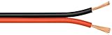 MANAX 10 m Lautsprecherkabel rot/schwarz 2 x 0,5 mm² 100% OFC Kupfer