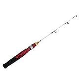VGEBY EIS Angelrute 20'' Mini tragbare Spinnruten für Sea Boat Fishing Angeln