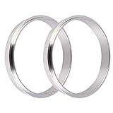 WAAZI 2 Stück Becherversiegelungsmaschine Ring Edelstahl Siegelmaschine Dichtung Teemaschine Unterlegscheibe Ersatzdichtung 90 mm Durchmesser Dichtring for Becherversiegelungsmaschine