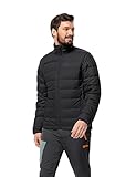 Jack Wolfskin Herren ATHER DOWN JKT M Daunenjacke, Black, L