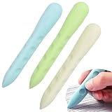 3 Stück Dreieckradierer Grip,Weicher 2B-Radierer,Radierer Radiergummi Set,Weicher Radierer, Aesthetic Radiergummis, Dreieck Radiergummi für Schule, Skizzen, Gemälden, Künsten 10 × 1.5cm-Stil 1