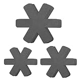 12 Stück Pfannenschoner,Pfannenschutz Stapelschutz,Topfschutz,3 Verschiedene Größen Pfannenschoner Filz,Verstellbare Rutschfestes Wärmedämmmatte,für Pfannen Töpfe Schüsseln Schutz vor Kratzer (Grau)