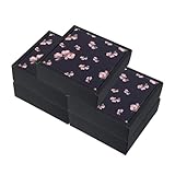 Yardenfun 5 Stück Schalverpackungsschachtel Präsentieren Sie Kisten Für Bücher Seifenverpackungsboxen Fall Für Gegenwart Verpackung Von Parfümschachteln Versandkartons Schwarz Weiße Karte