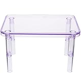 INOOMP Hamsterplattform Spielplatz aus Robustem Material Lustiges Hamsterzubehör mit Stabilem Standfuß Dekoratives Chinchilla zubehör als Interessantes Hamsterbett und Käfigdekoration in