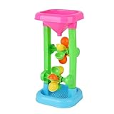 Rain Showers Wasserspieltisch - Sand- und Wassermühle | Badewannen Wassermühle in der Box | Garten Wasser Spieltisch für Kinder in Blau und Grün Mädchen Schwimmen Sommer Schwimmen