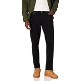Amazon Essentials Herren 5-Pocket-Stretch-Twillhose, Sportlich Geschnitten (erhältlich in Big & Tall), Schwarz, 38W / 30L
