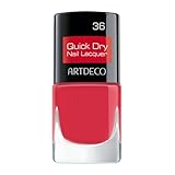 ARTDECO Quick Dry Nail Lacquer Mini Edition – Schnelltrocknender Nagellack mit Spirulina-Algenextrakt – 1 x 5 ml