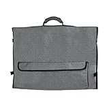 Mocturnity Transporttasche für Monitor, Schutztasche für Monitor, Computer-Monitor-Tasche mit Taschen, Grau