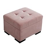 Schuhschrank mit gepolstertem Sitz, Aufbewahrungsbank für Wohnzimmer und Eingangsbereich, Schuhaufbewahrung mit Box, 60 cm, stilvolle Eingangsbank, Ende der Bettbank