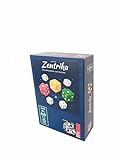 Shooting Frog Games - Zentrika, Taktisches Würfelspiel für 2-5 Spieler, Roll & Write Spiel, 10+ Jahre