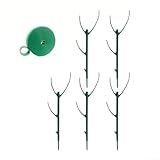 Stapelbare Pflanzenstützen für Gartenbaupflanzen im Innen- und Außenbereich, bieten zuverlässige Unterstützung und platzsparende Aufbewahrungslösung (Pflanzenhalterung)