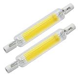 Générique LED-Leuchtmittel R7 S, Strahler mit doppeltem Ende mit R7-Sockel, LED-Röhre mit doppeltem Ende, R7s Leuchtmittel mit doppeltem Ende, Flutlicht, Landschaftsbeleuchtung