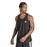 adidas Herren Own The Run Tank Top Tanktop, Black, XL