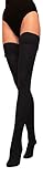 J-B-T Damen Halterlose Strümpfe Gr. Small, schwarz