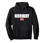 Norway Norwegen Norwegische Flagge Norweger Pullover Hoodie